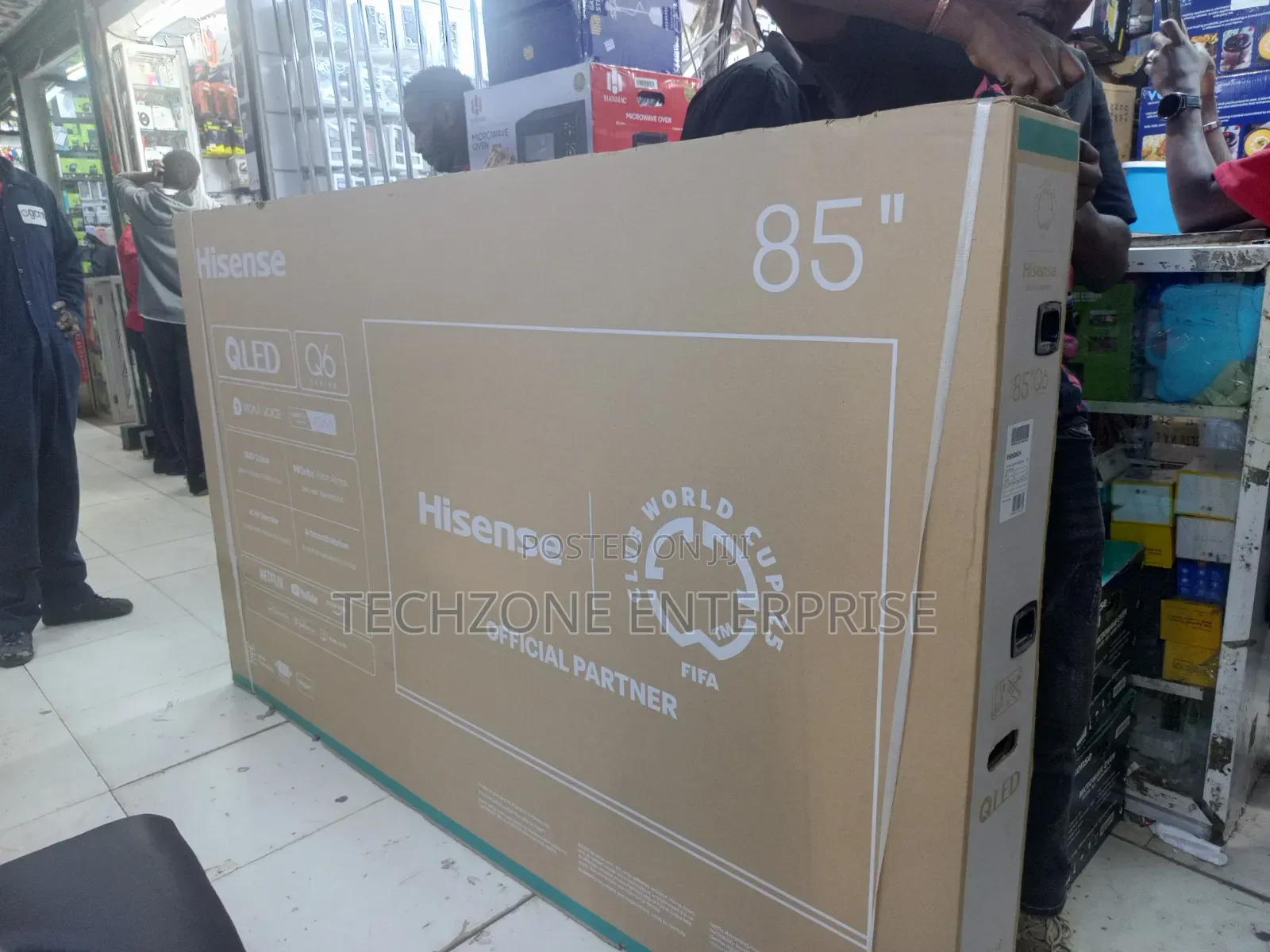 Hisense 85 Inch Qled Tv With Dolby Vision Smart Tv 