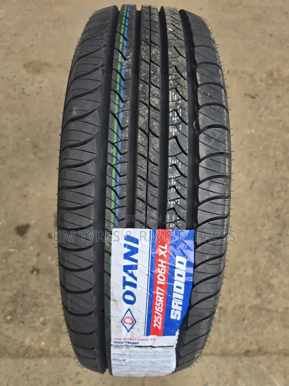 225 /65 R17 Otani Tires (Thailand)
