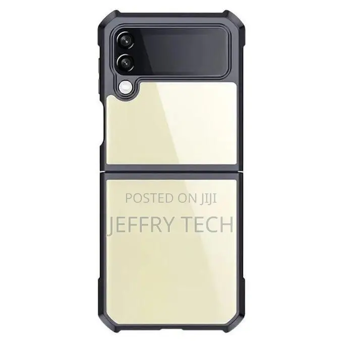 Xundo Shockproof Tpu Case for Samsung Galaxy Z Flip 3 - Transparent Bu