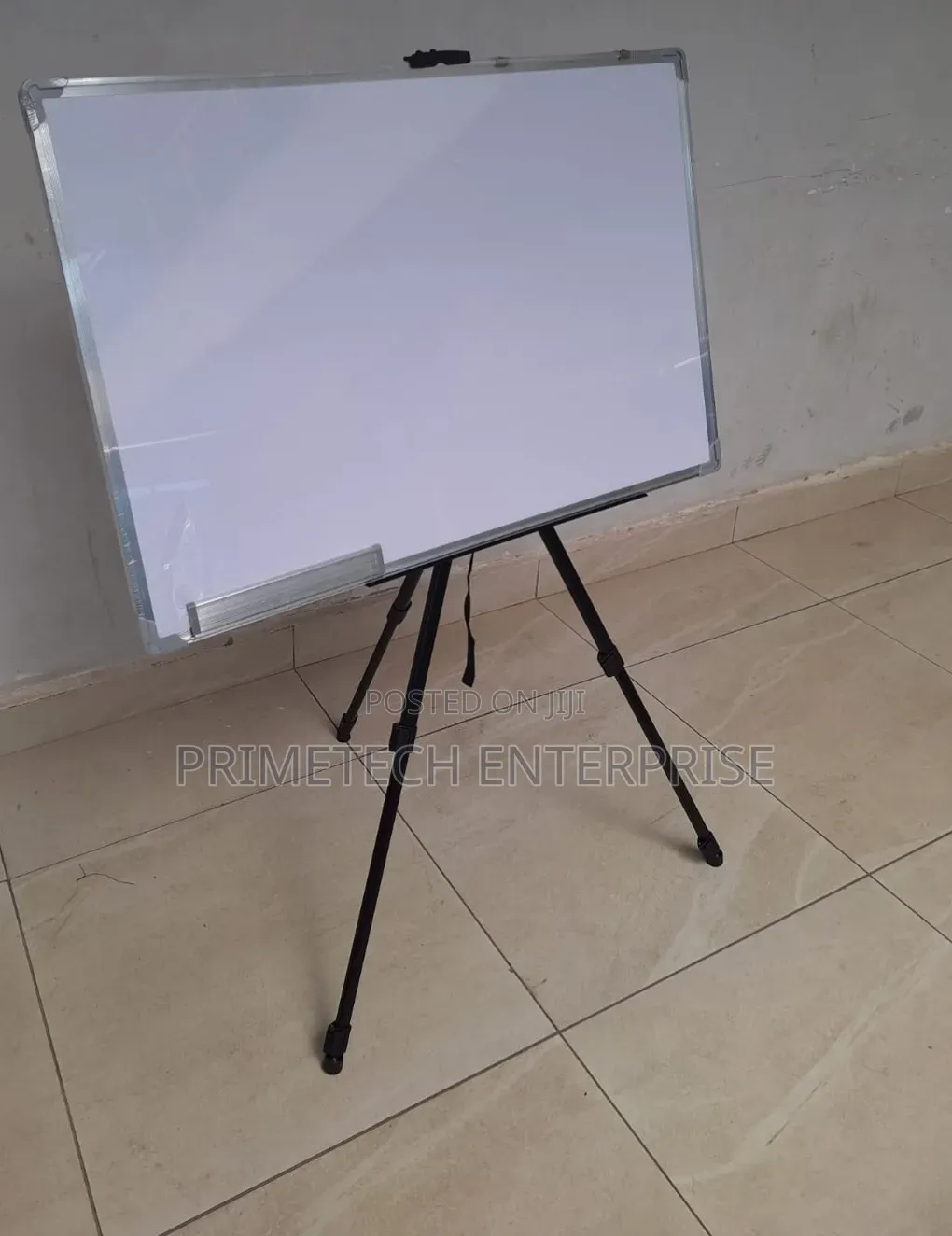 White Board Stands -Black