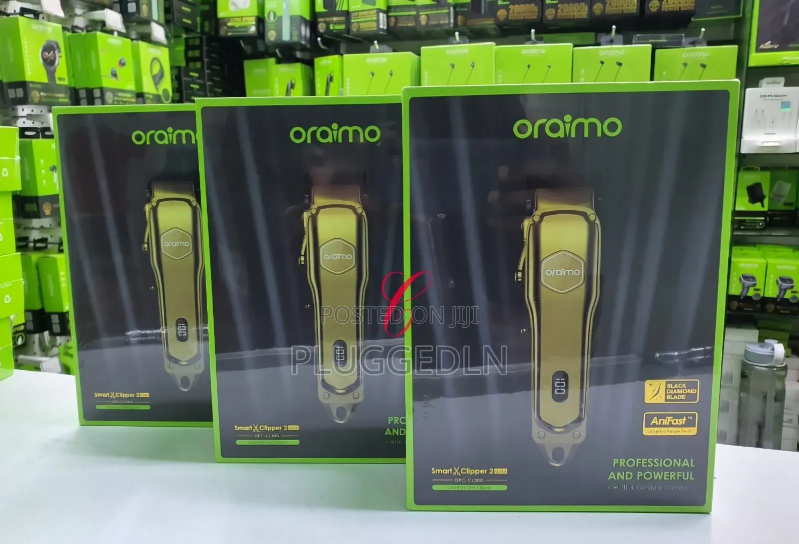 Oraimo Smart Professional Cordless Gold Clipper