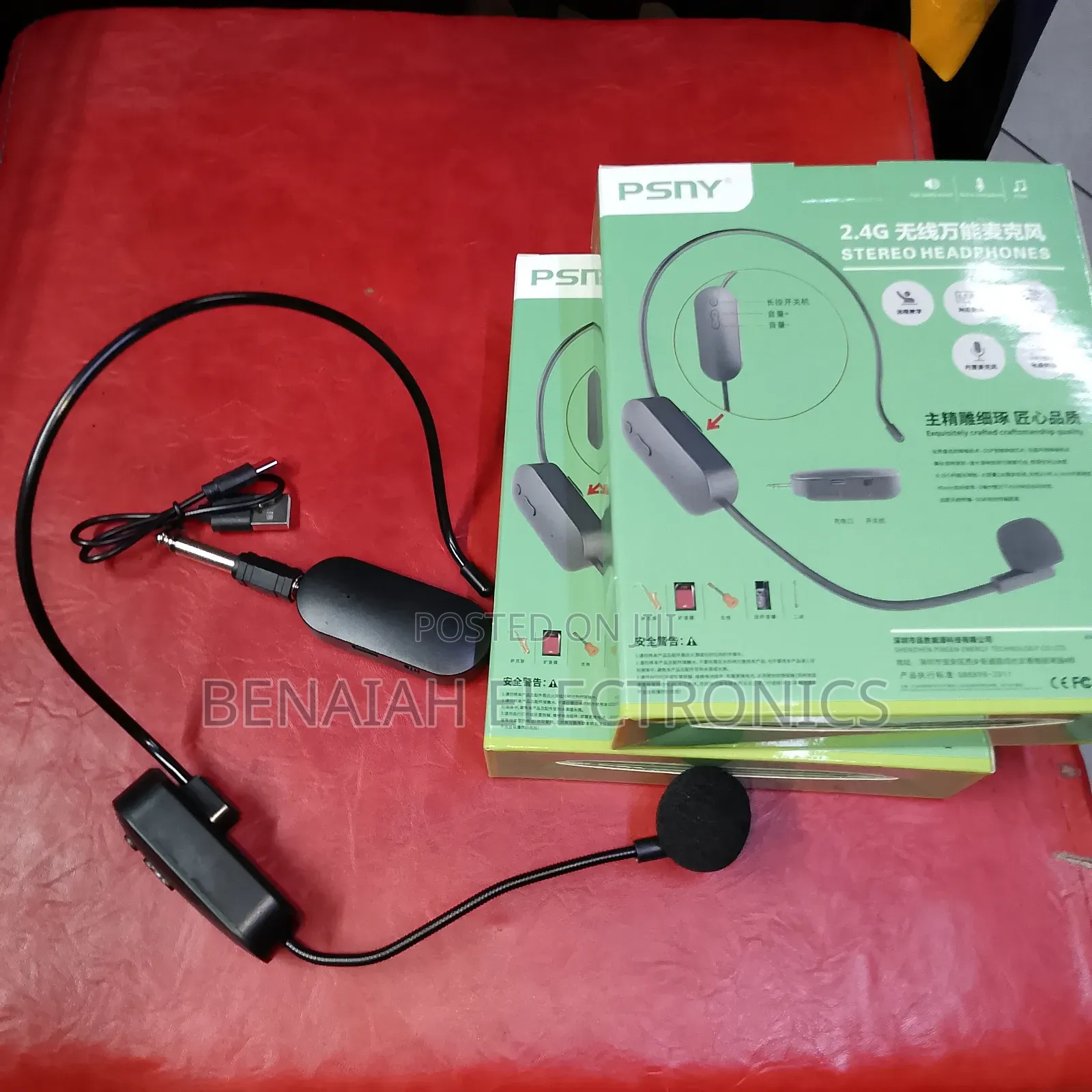 Imported Headset/Headphone Stereo Microphone