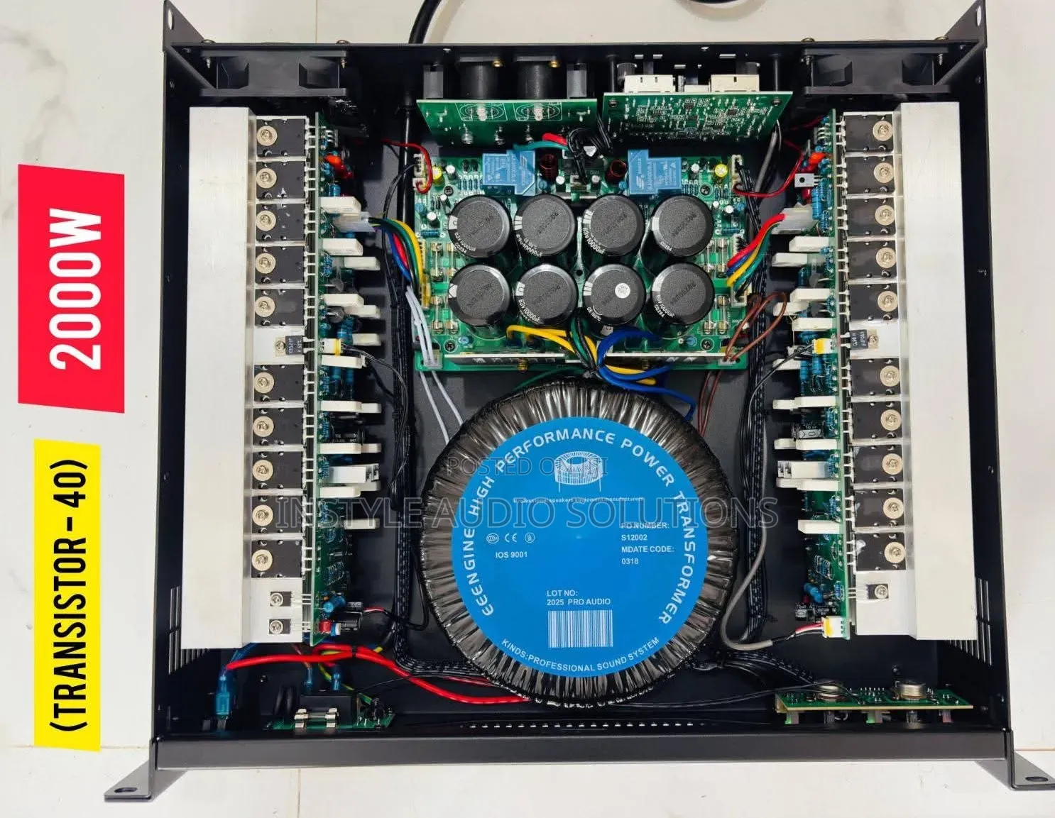 Ep4000 Beringer Europower 1000w X 2 Professional Amplifier