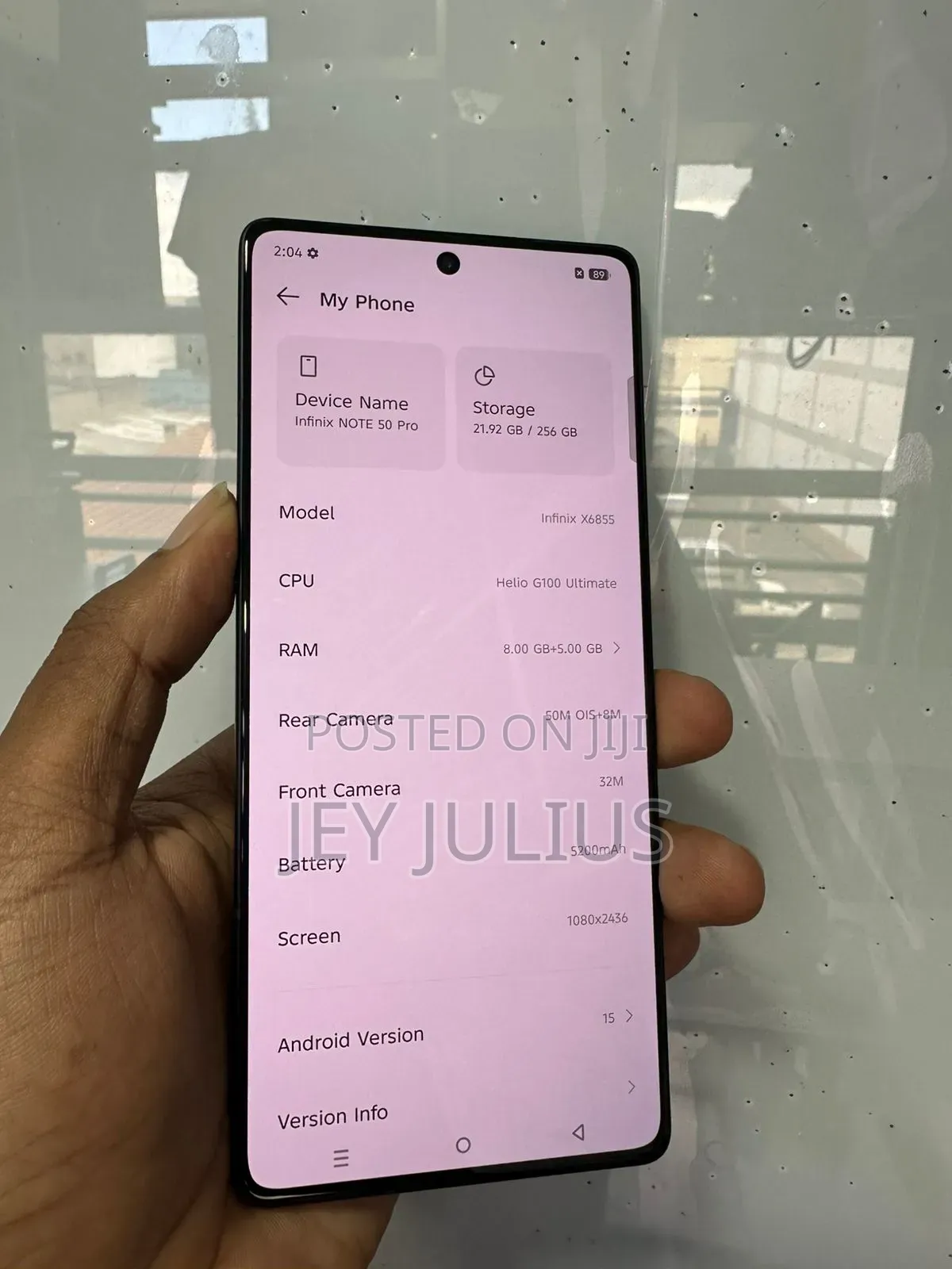 Infinix Note 50 Pro 256 GB Black