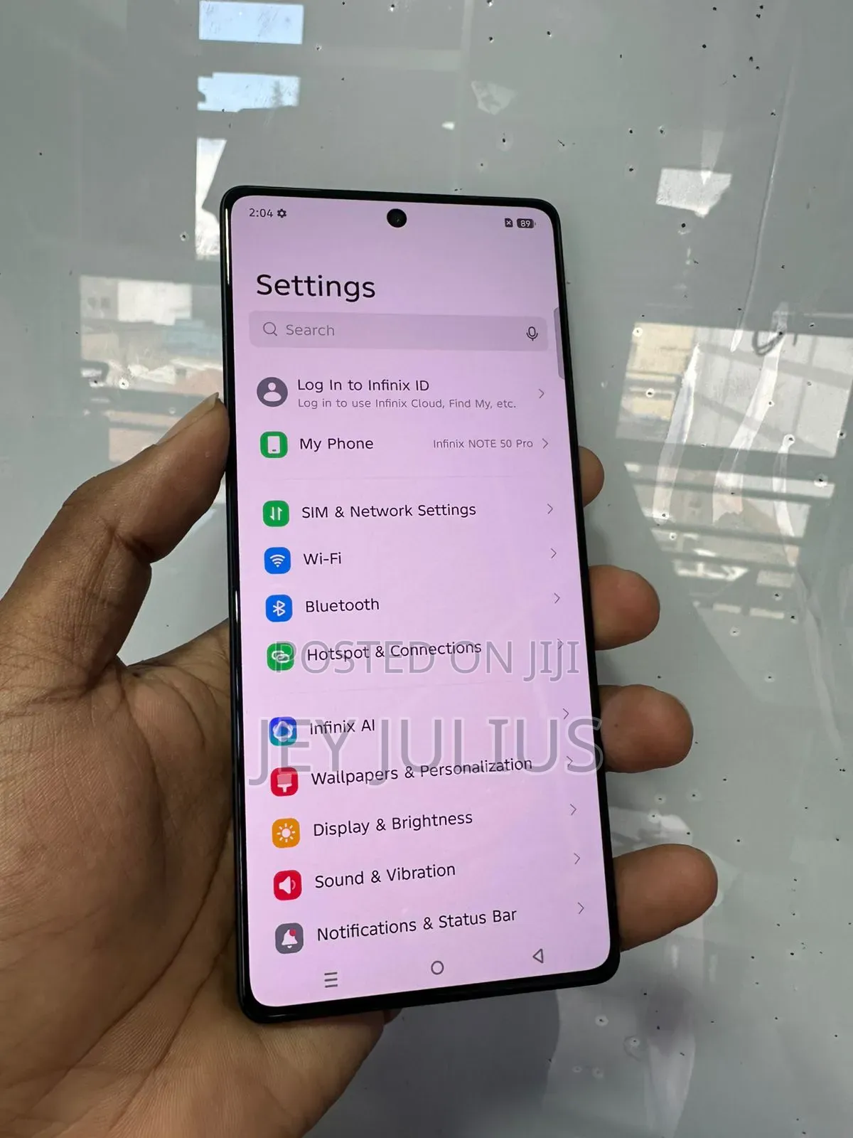 Infinix Note 50 Pro 256 GB Black