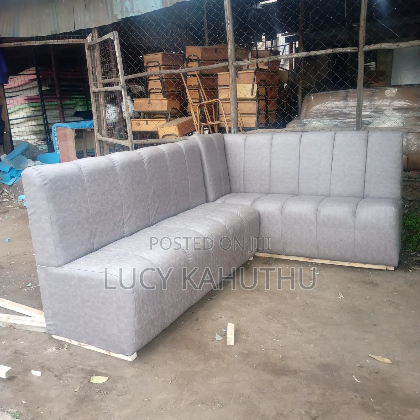 Piping Couches With Corner