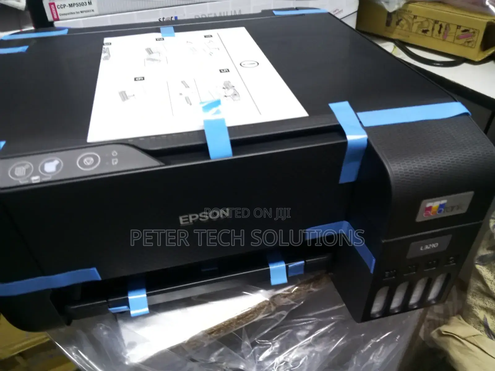 Epson Ecotank L3210 : 3-in-1 Multifunction Ink Tank Printer
