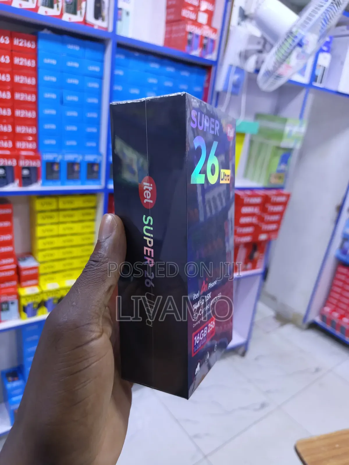 New Itel S26 Ultra 256 GB Black