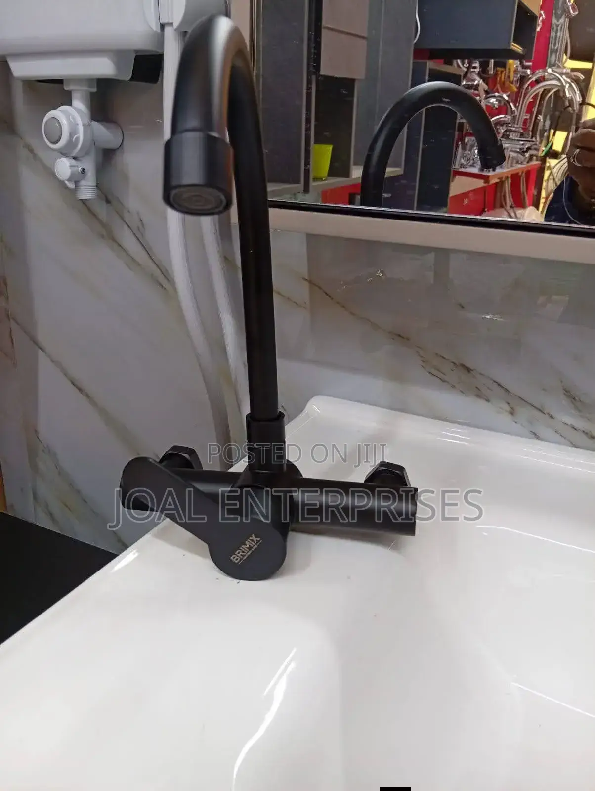 Black Kitchen Mixer Wall