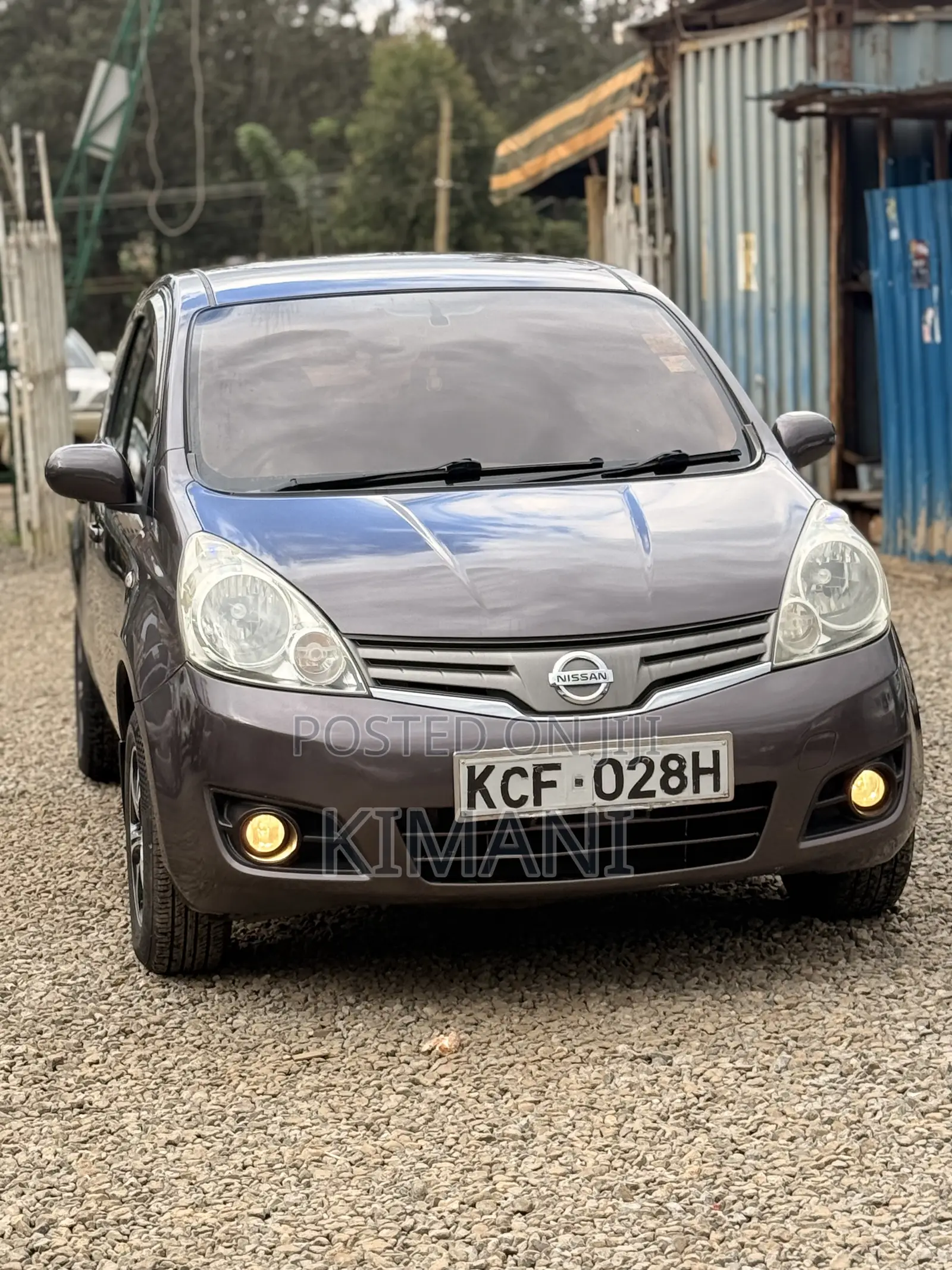 Nissan Note 2012 Gray