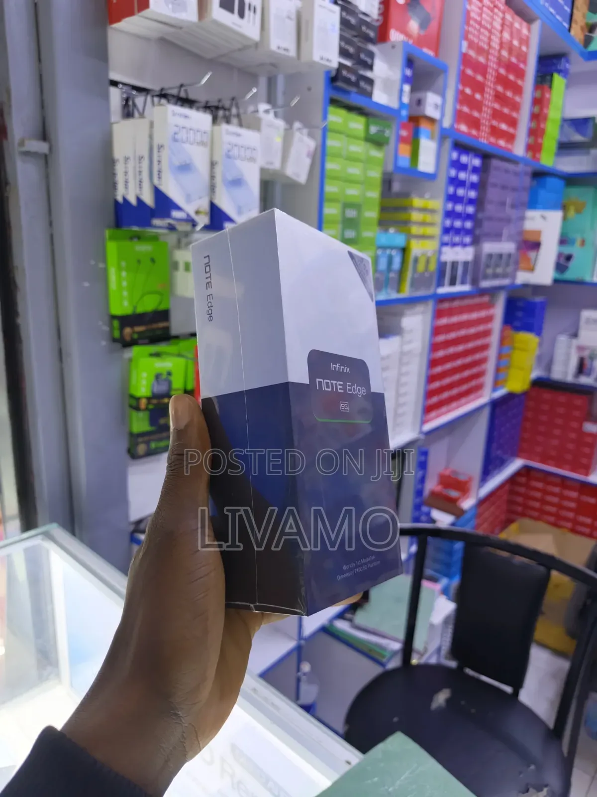 New Infinix Note Edge 256 GB Black