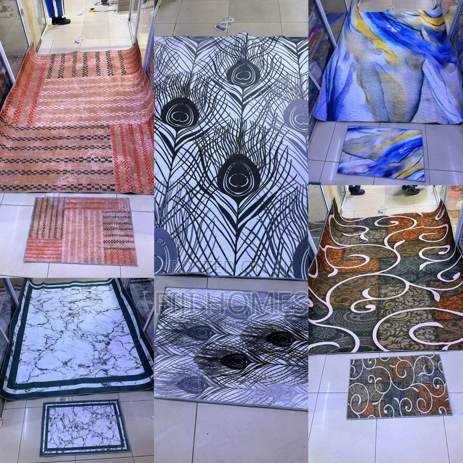 7x10 3d Carpet + Free Matching Doormat | KSH 5,500
