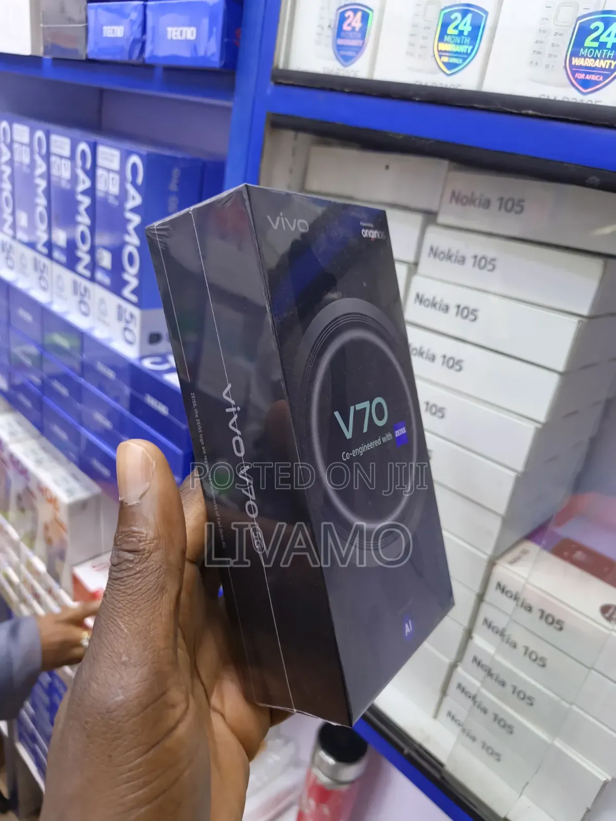 New Vivo V70 512 GB Black