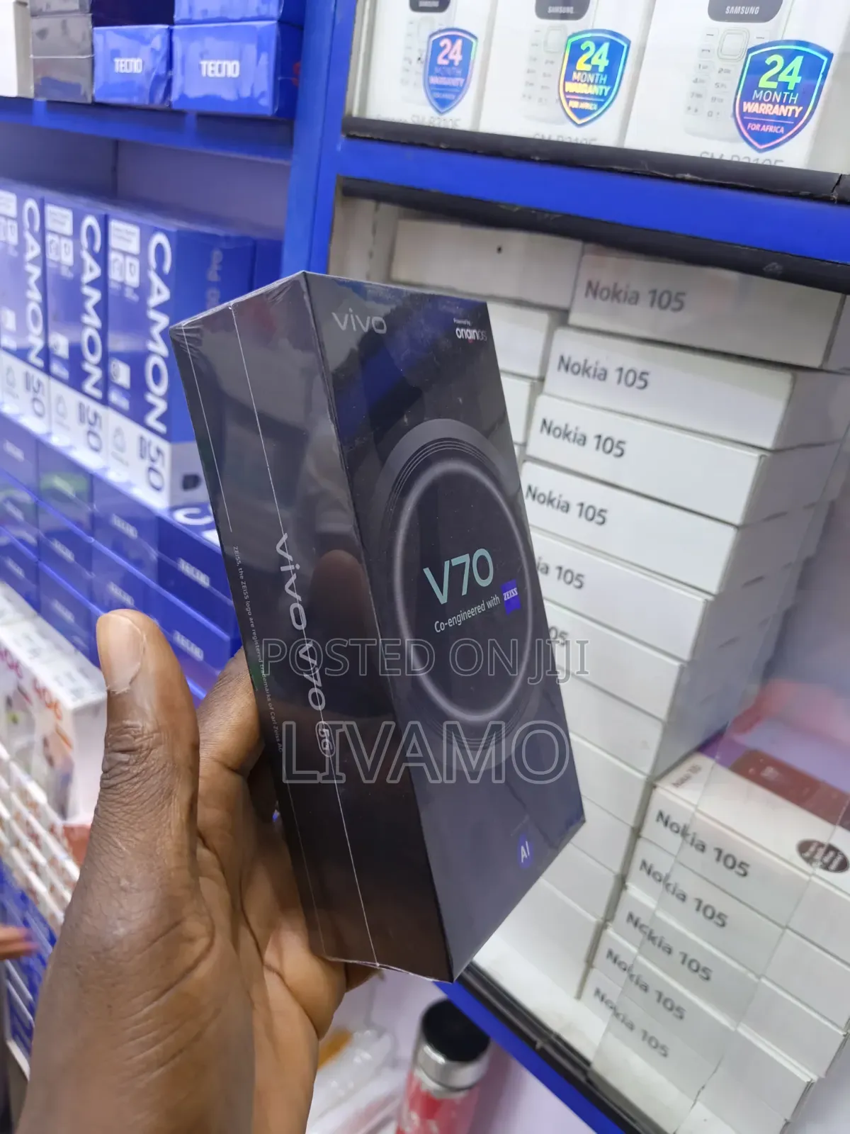 New Vivo V70 512 GB Black