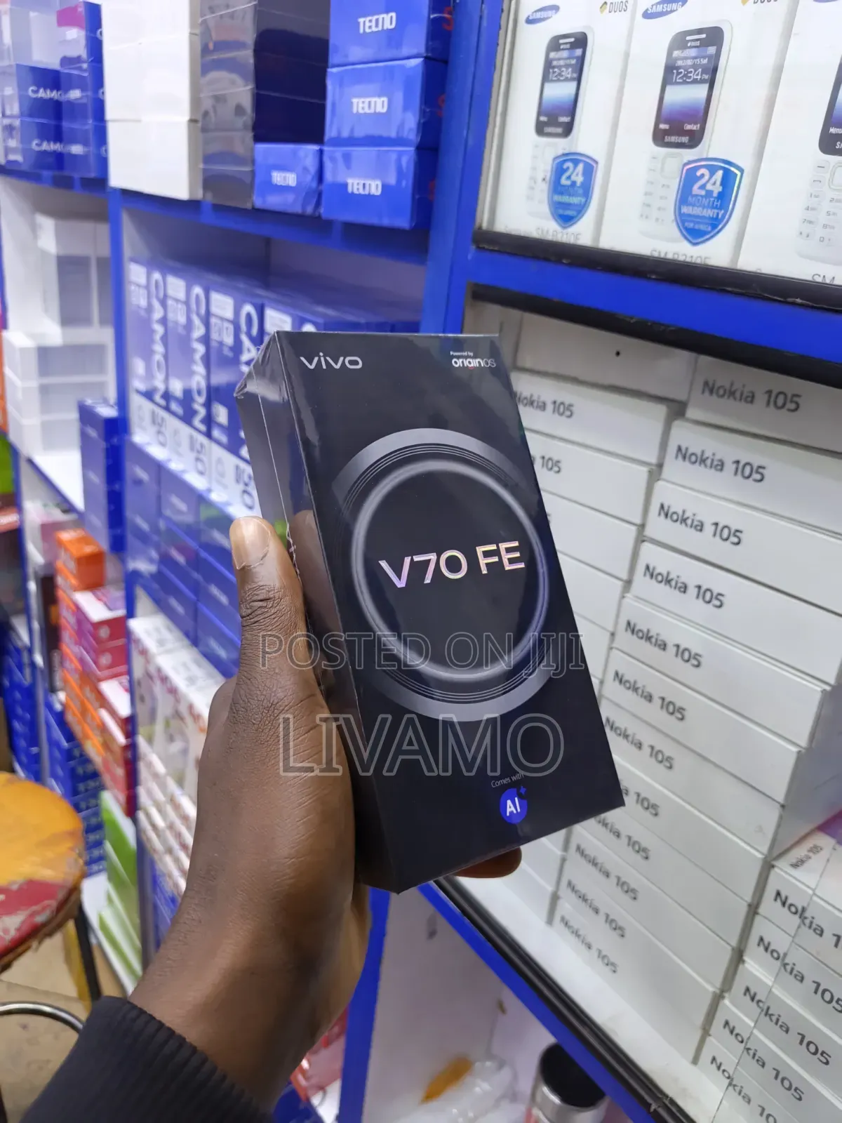 New Vivo V70 512 GB Blue