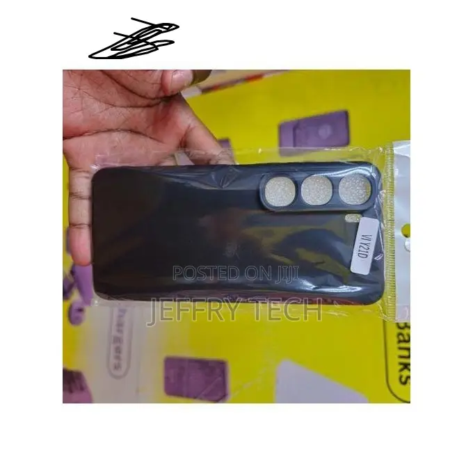 Vivo Y21d Soft Silicone Case - Black, Shock-Absorbing, Slim Design