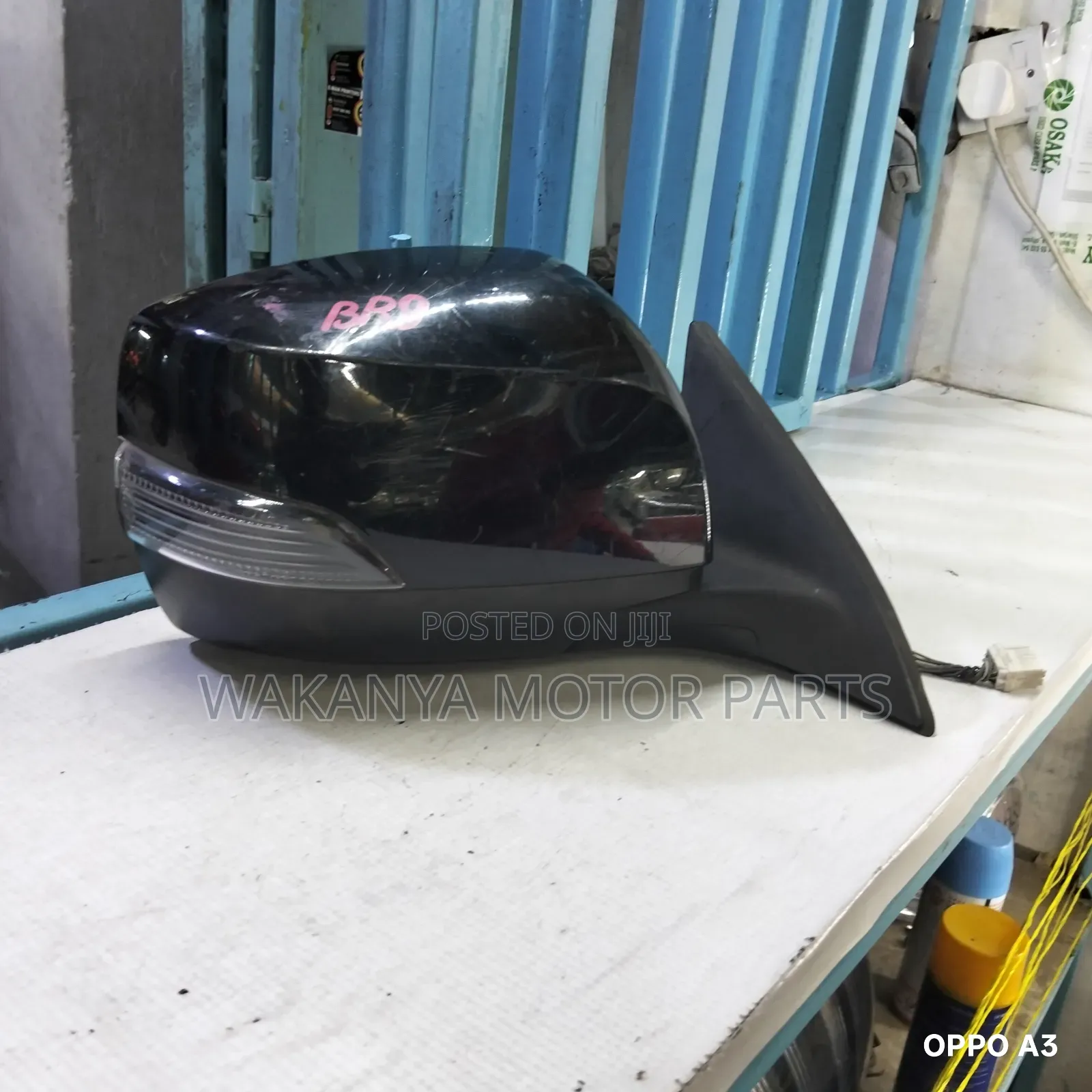 Subaru Legacy/Outback Br9 Power Side Mirror With Blinker, Ex Japan