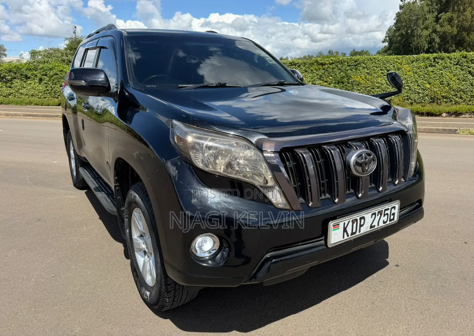 Toyota Land Cruiser Prado 2.7 2017 Matt Black