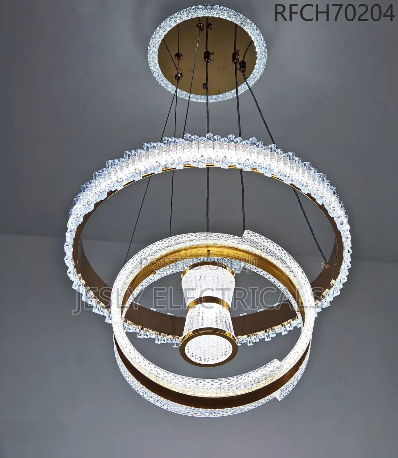 Modern Mult-Ring Led Chandelier