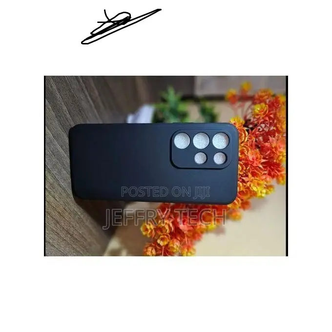 Itel S26 Ultra Black Soft Silicone Phone Case - Anti-Slip, Tear Resist