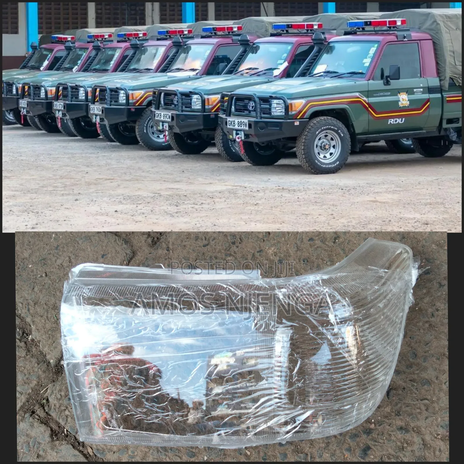 Land Cruiser 79 Headlight Lens