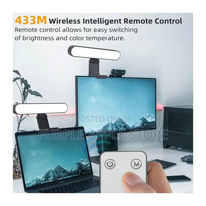 Single Led Monitor Fill Light For Video Conference