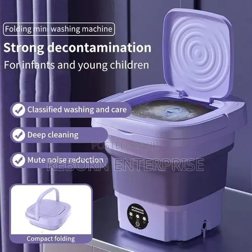 Semi-Automatic Foldable Washing Machine