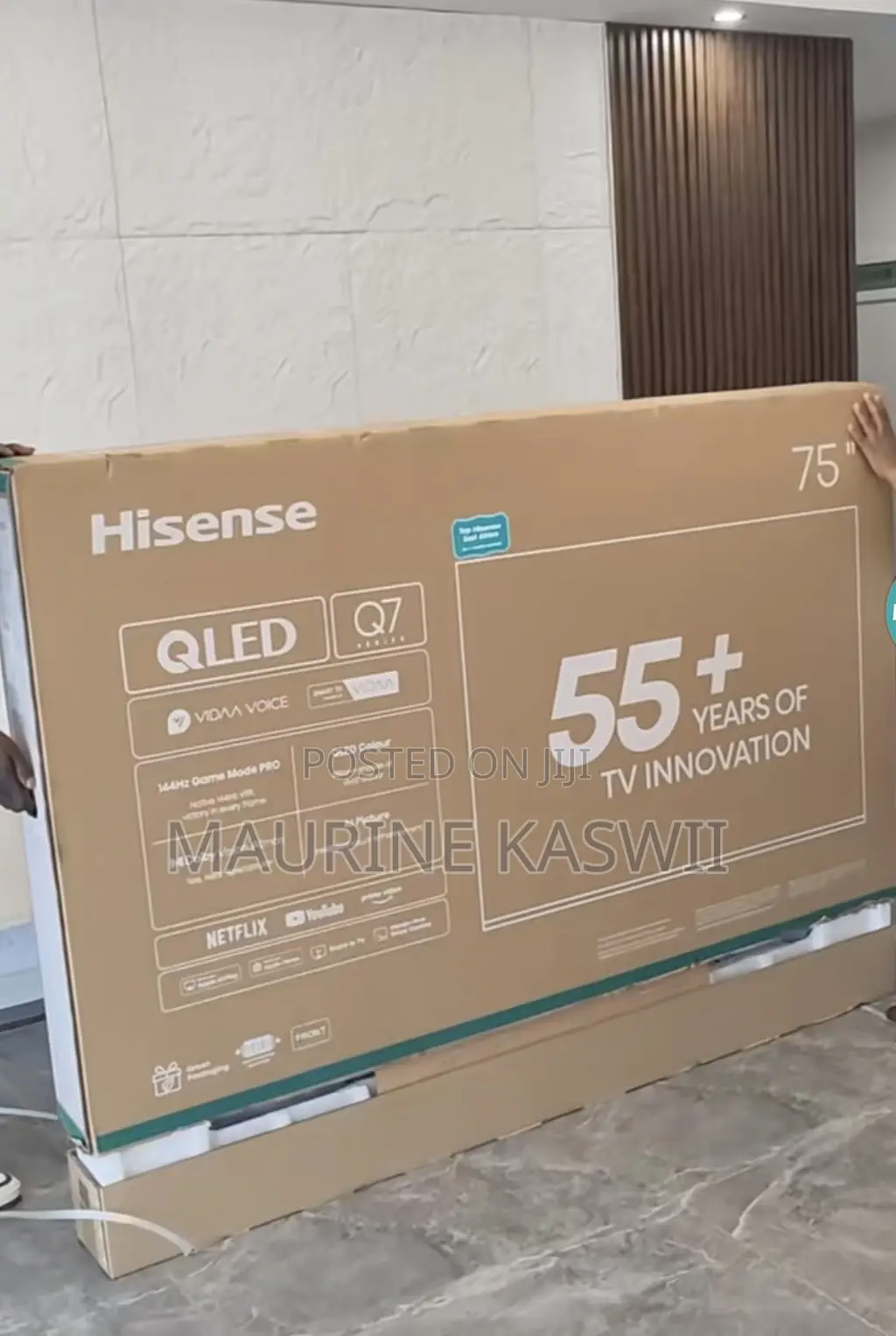 Hisense 75” Qled 75 Q7 Uhd Tv -75 Q7qken