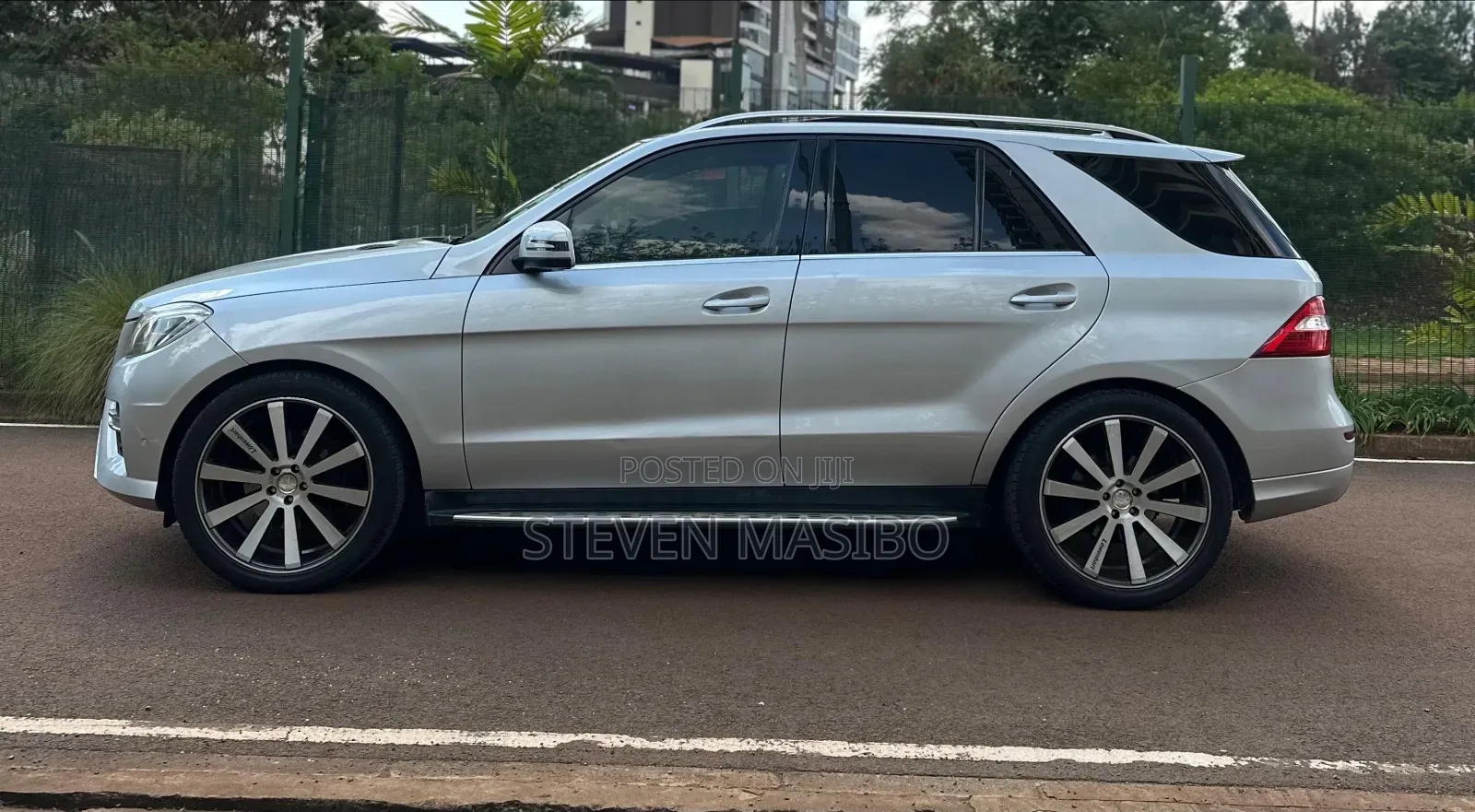 Mercedes-Benz M Class 2014 Silver