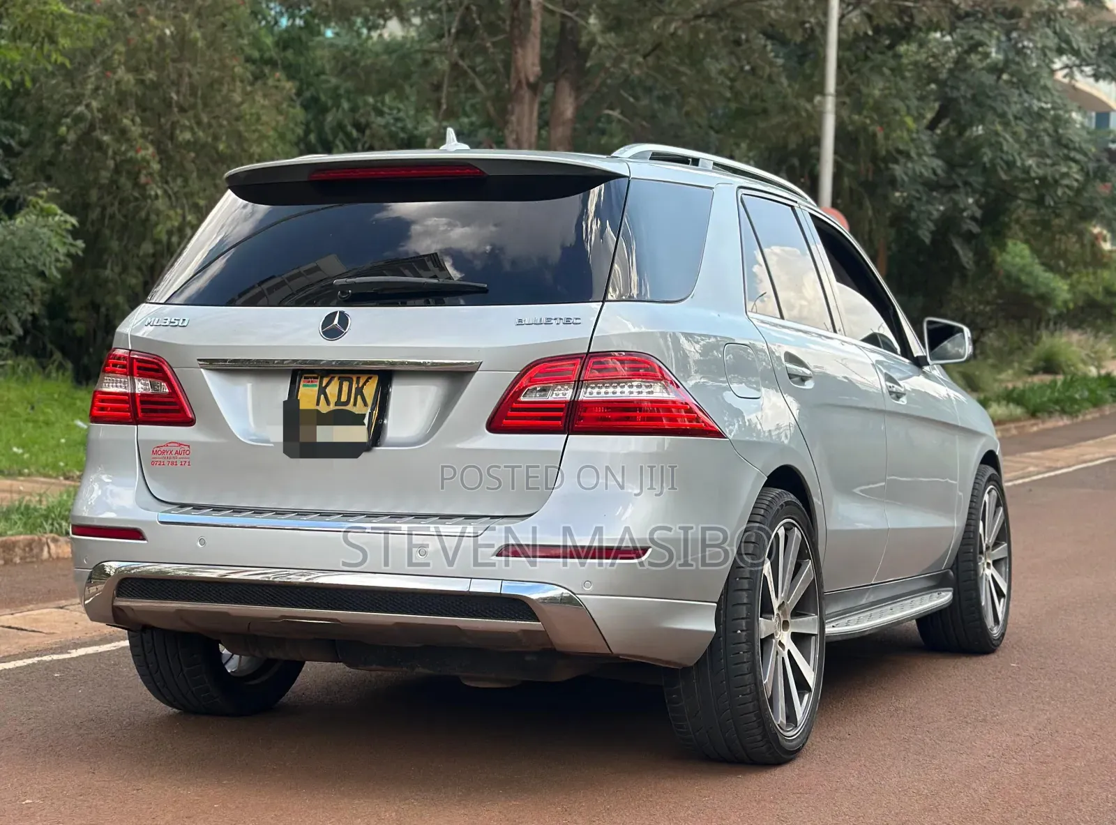 Mercedes-Benz M Class 2014 Silver