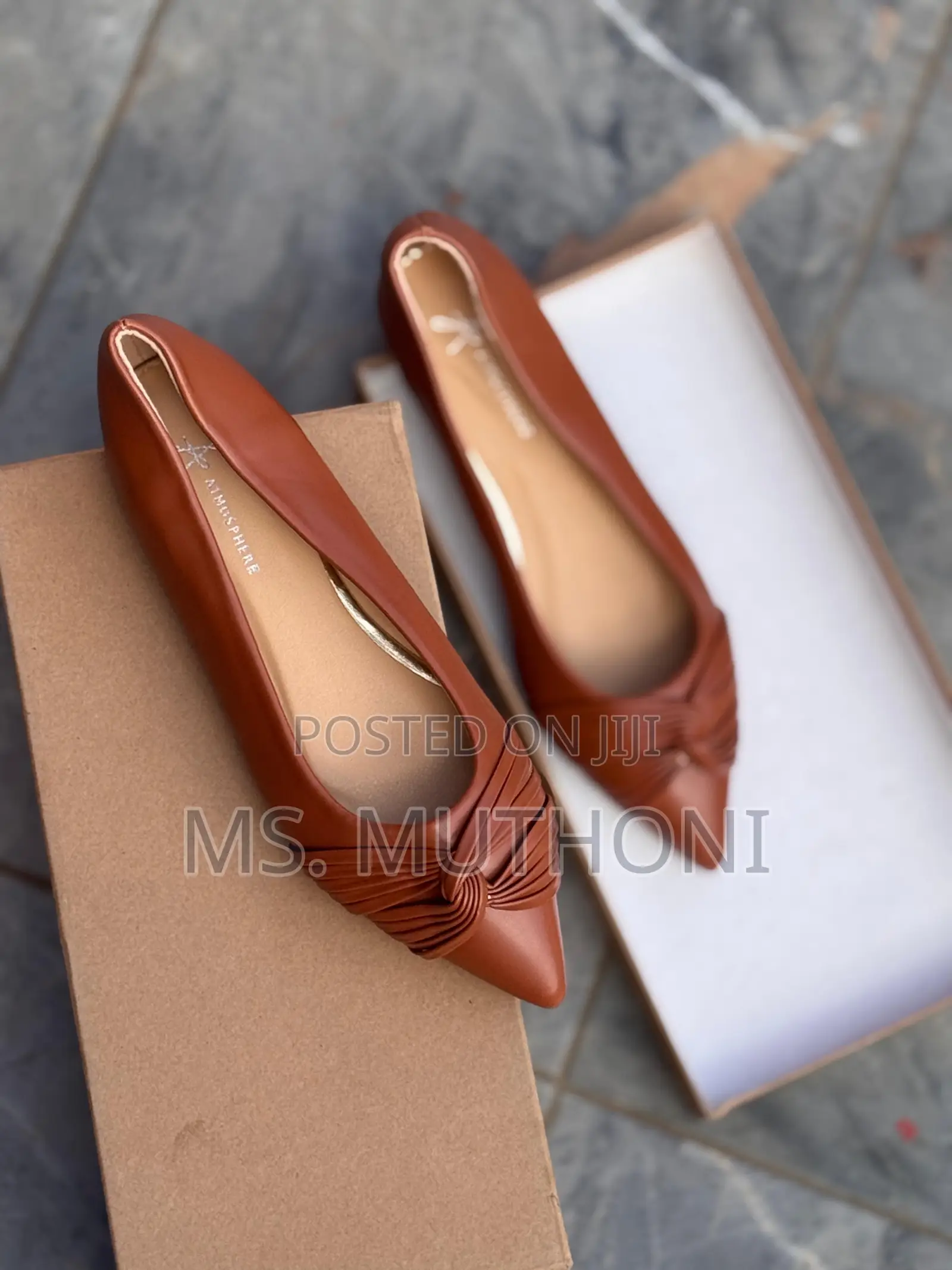 Ladies Pointy Doll Shoes Size 37-42