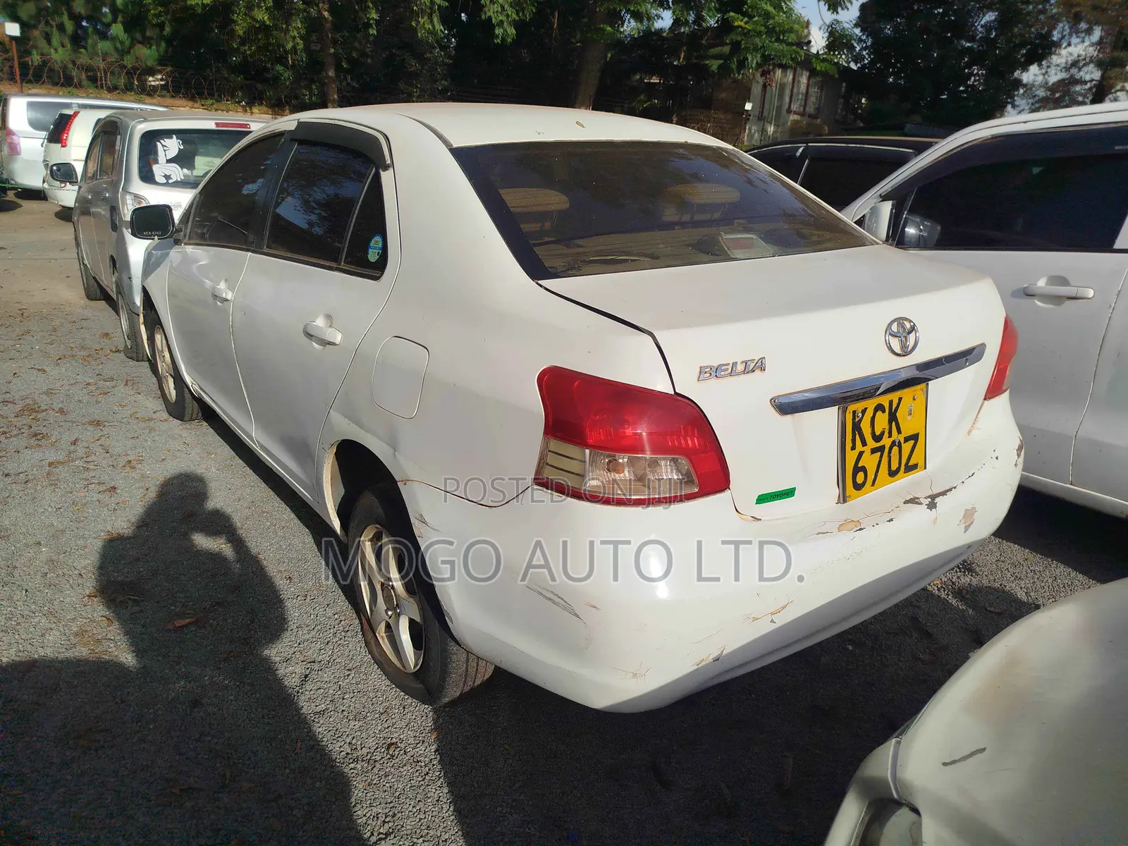 Toyota Belta 2010 White