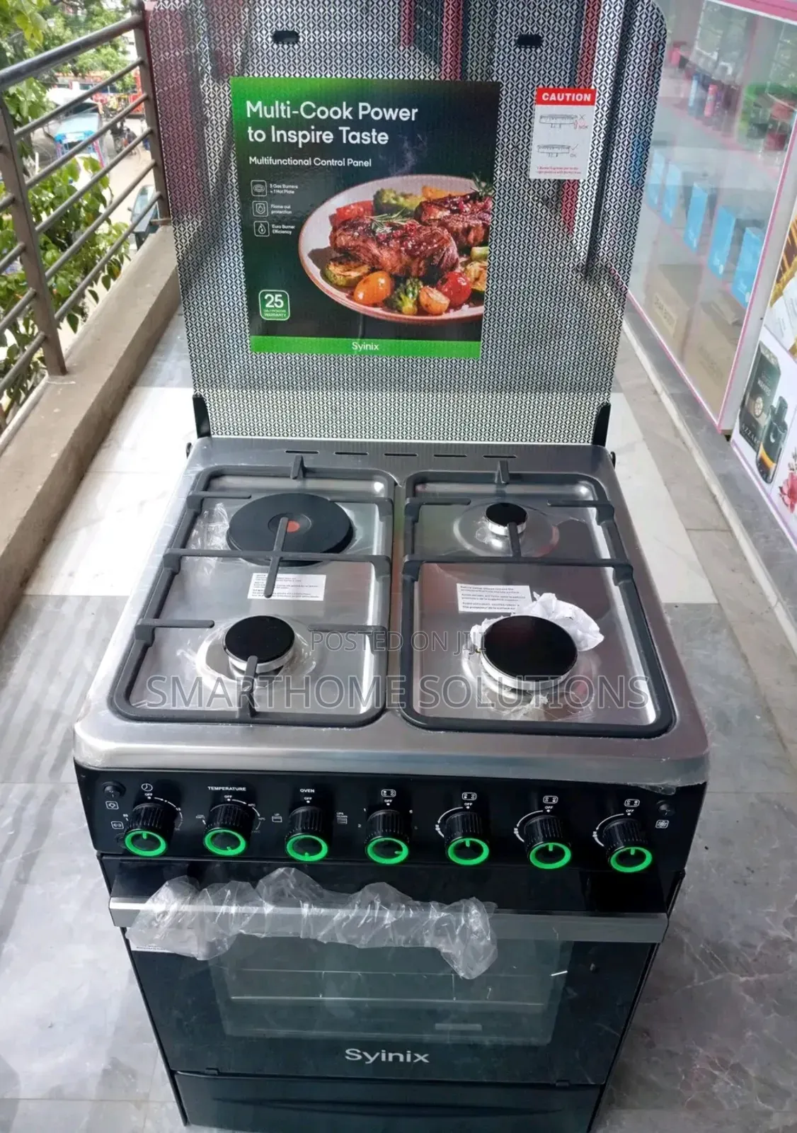 Syinix 3+1 Cooker * 60by60cm