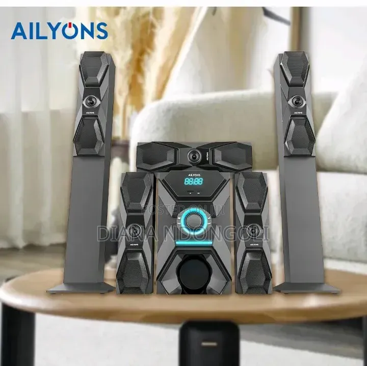 Elp5901k 5.1ch Ailyons Home Theater Multimedia Speaker Sound System