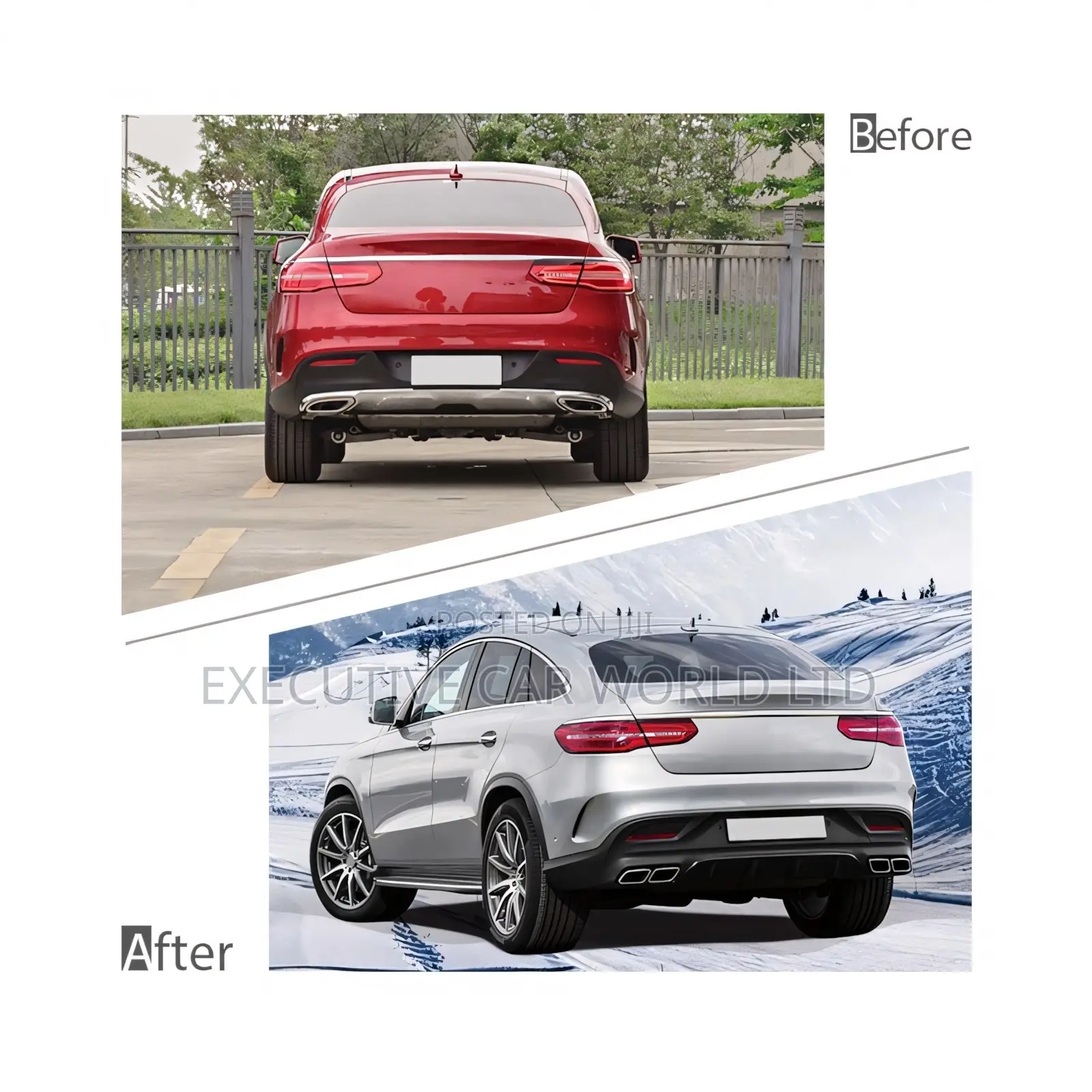Mercedes Gle W166 To Gle 63 Amg Body Kit