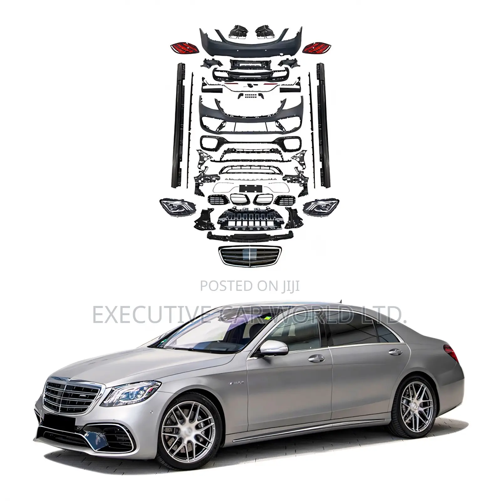 Mercedes-benz S-class W222 To S63 Amg Body Kit