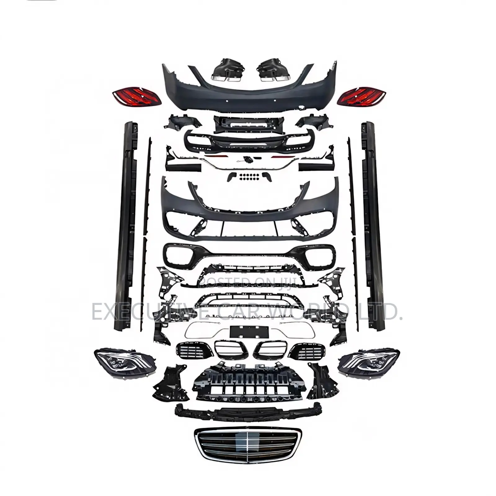 Mercedes-benz S-class W222 To S63 Amg Body Kit