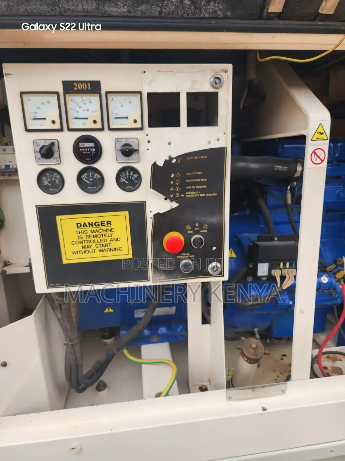 27kva Ex Uk Perkins Generator for Sale and Hire