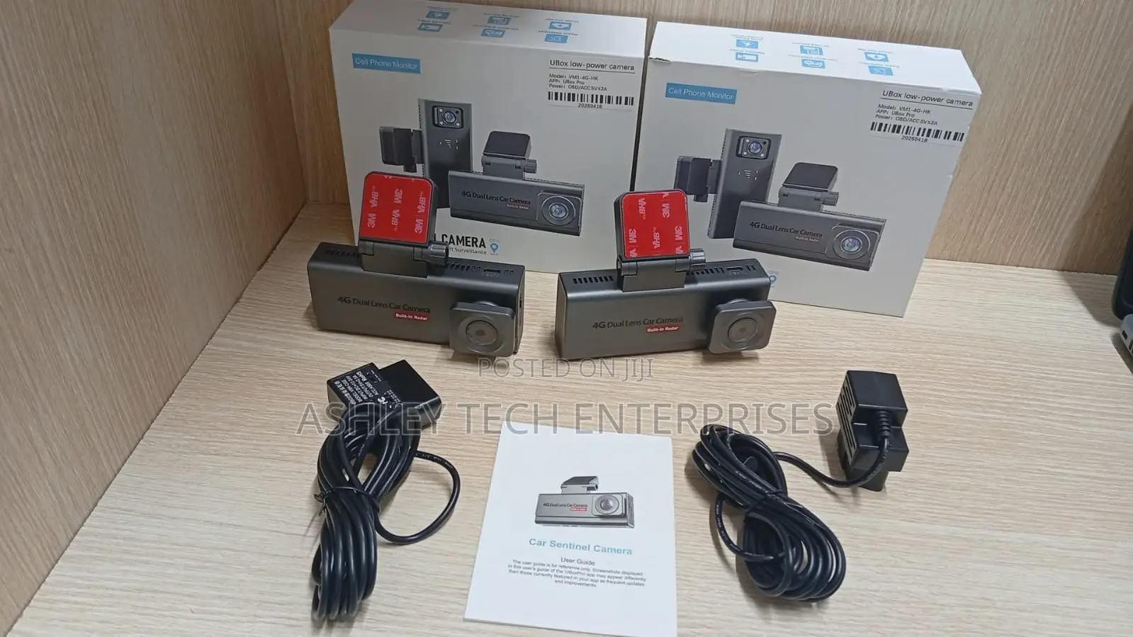 Advanced Vehicle Monitoring 4g Dual Dash Camera- Front and Rear View