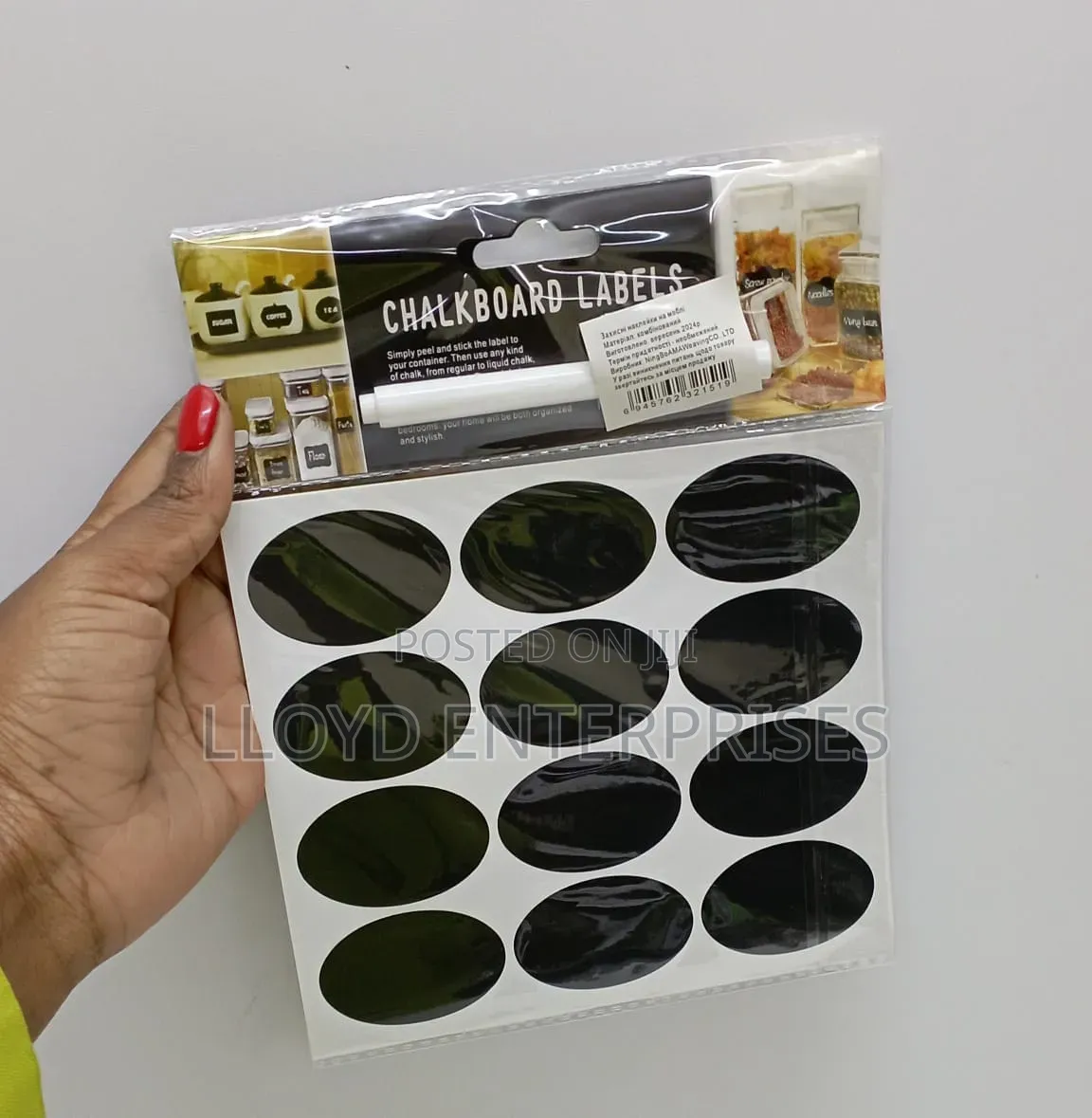 Labels in Black Colour Easy to Write and Erase 80 PCS Label Plus + Pen