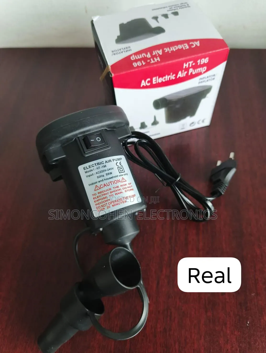 Electric Ac Air Pump 55w 3 Nozzles