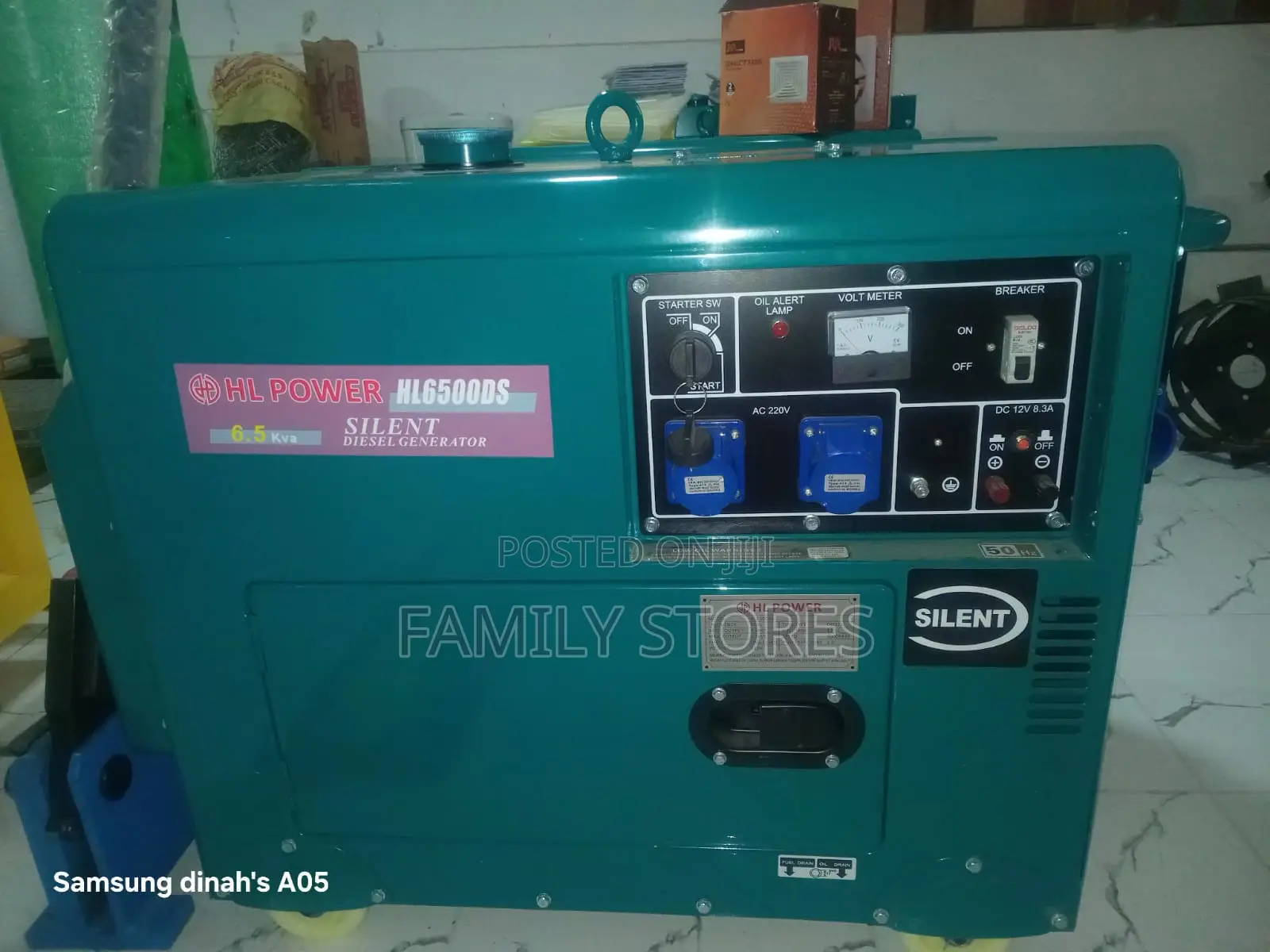 Hl Power Hl6500ds 6.5 Kva Silent Diesel Generator