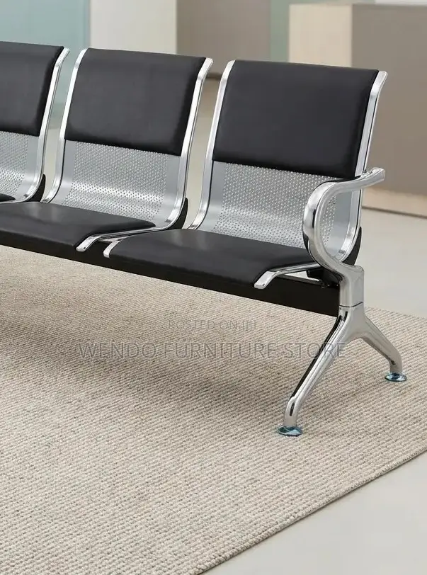 Office Benches; Four Seaters Leather Chemist Reception Bench