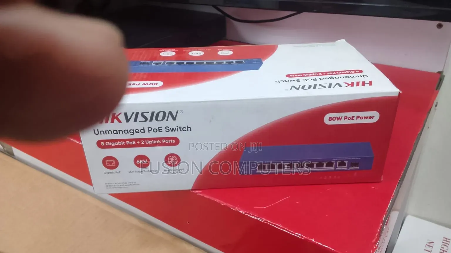 Hikvision Ds-3e1510p-Ei/M 8-Port Gigabit Smart Poe Switch