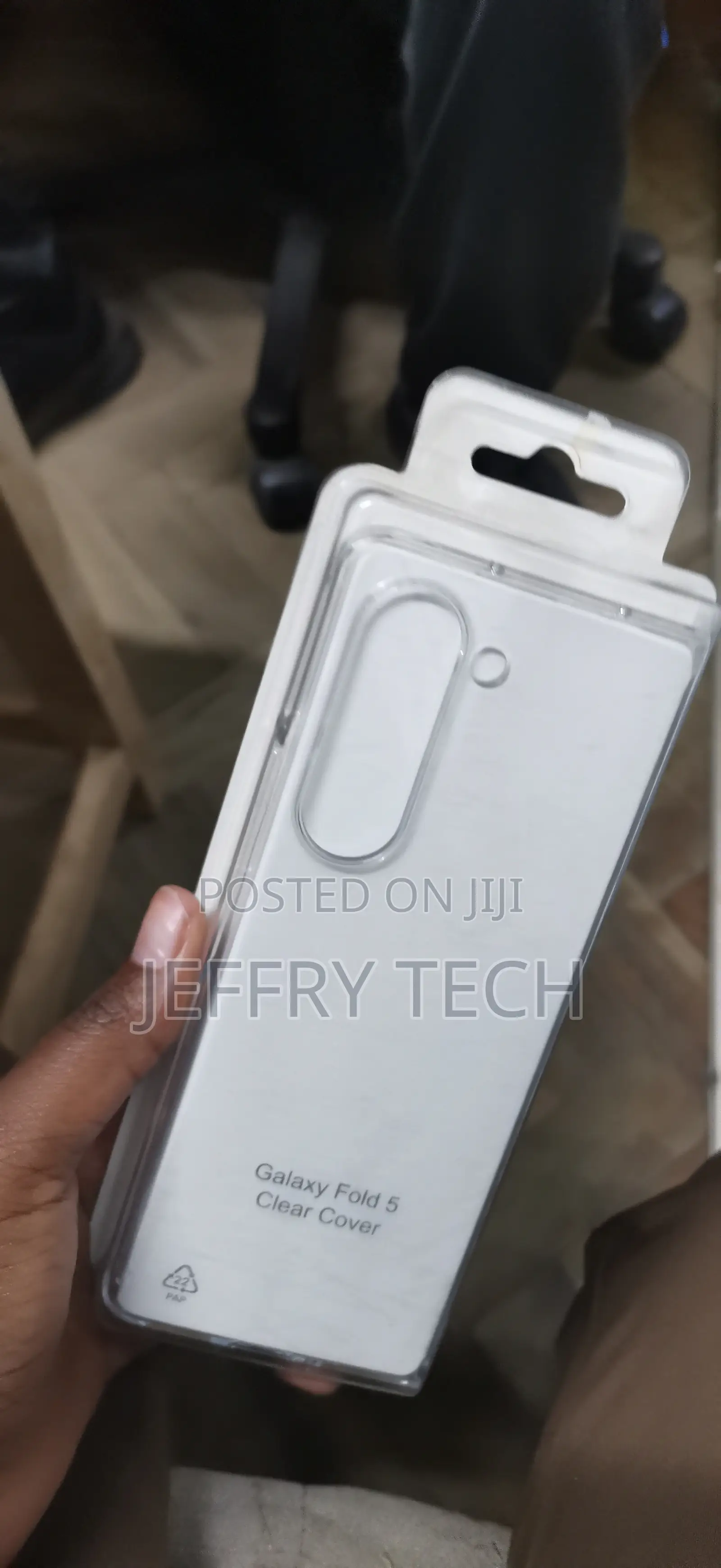 Galaxy Z Fold 5 Transparent, Sleek Case
