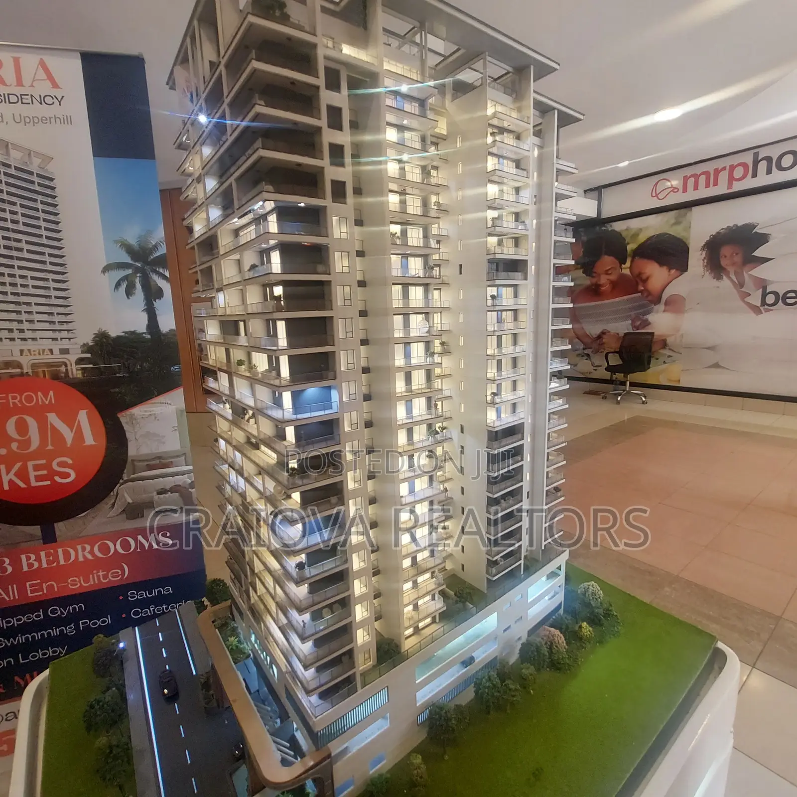 3bdrm Apartment in Milimani for sale
