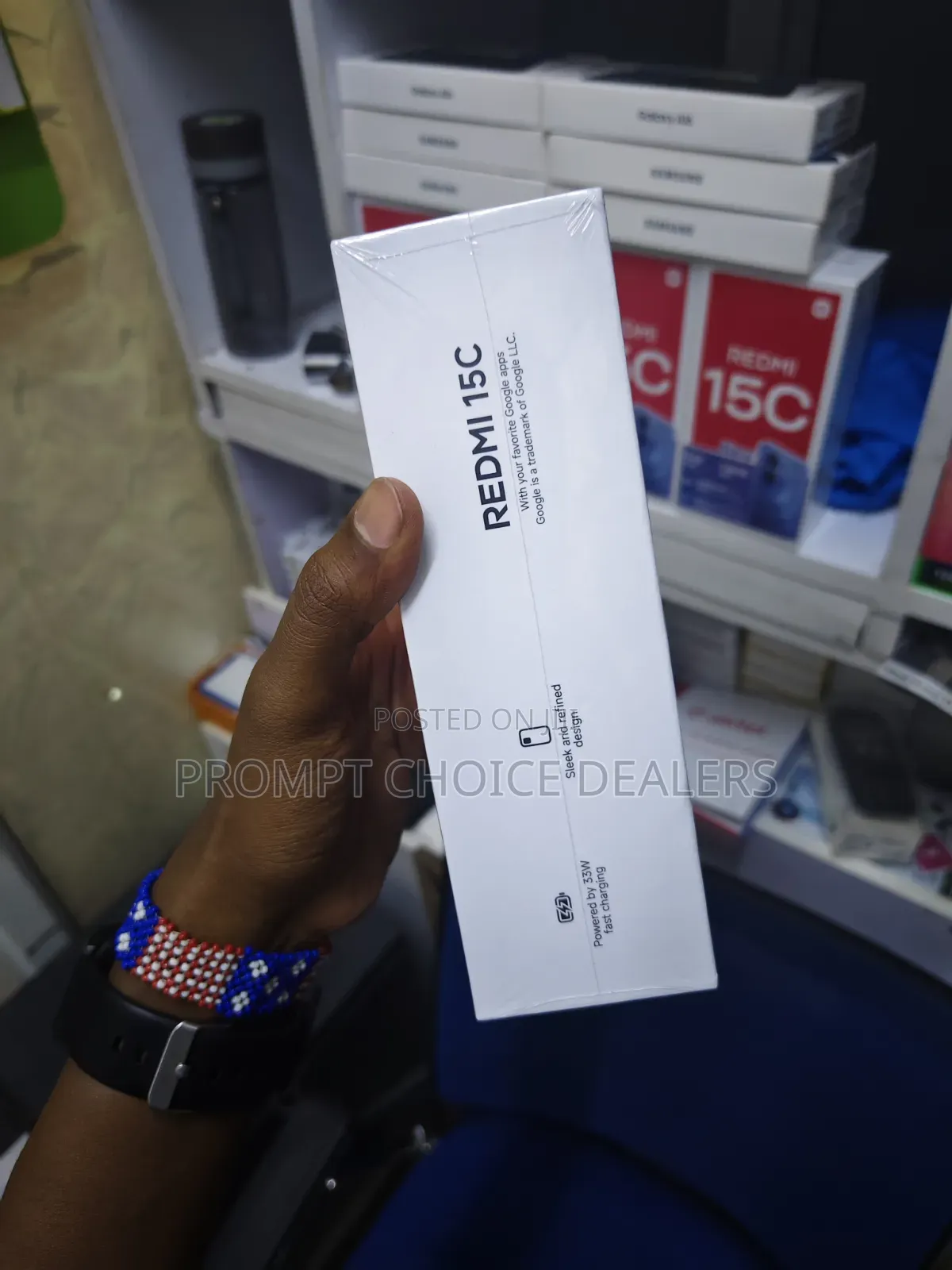 New Xiaomi Redmi 15C 4G 128 GB Black