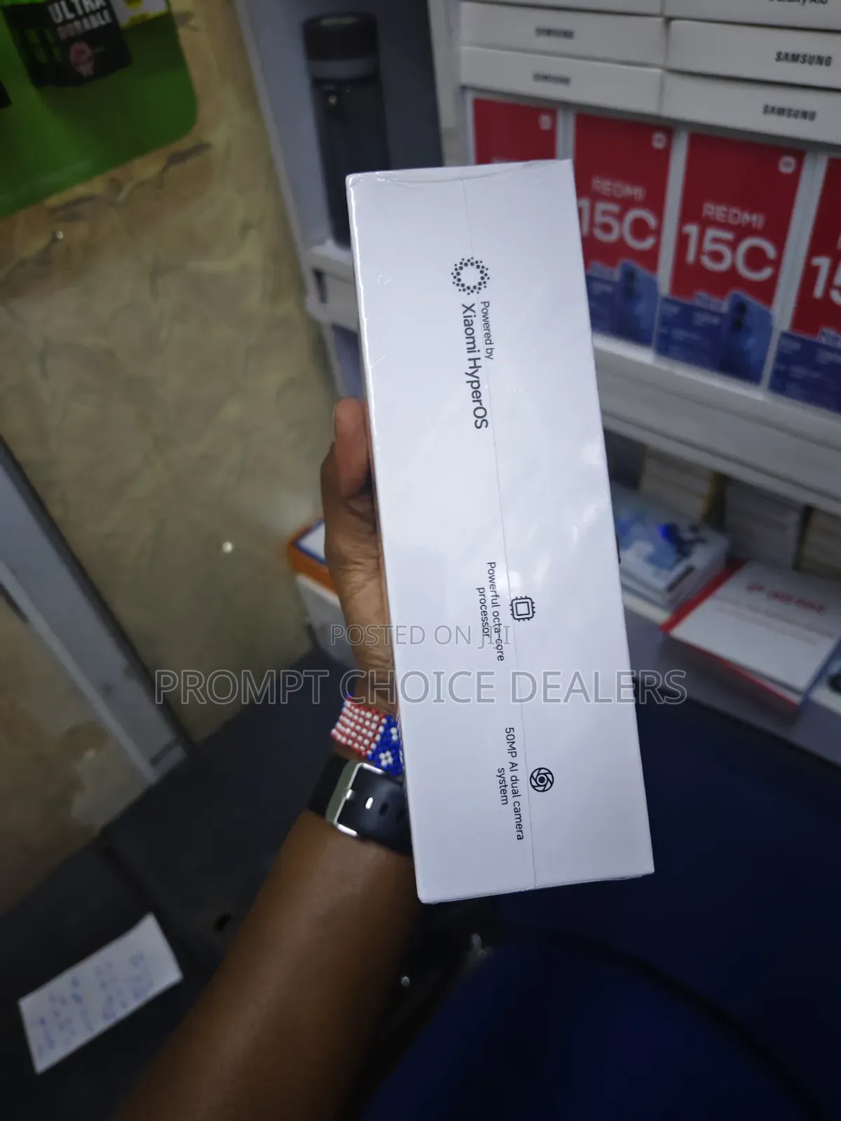 New Xiaomi Redmi 15C 4G 128 GB Black