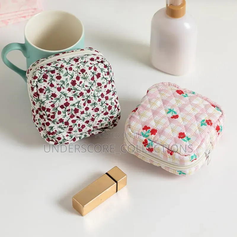 Trendy Korean Makeup Bags Women Cosmetic Bag Cute Coin Purse