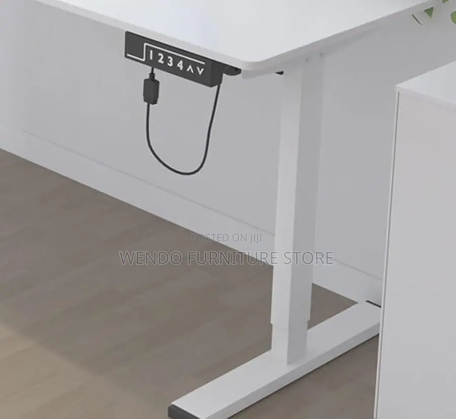 Office Desk; 1.2 Meters Electric Desk With Ergonomic Style